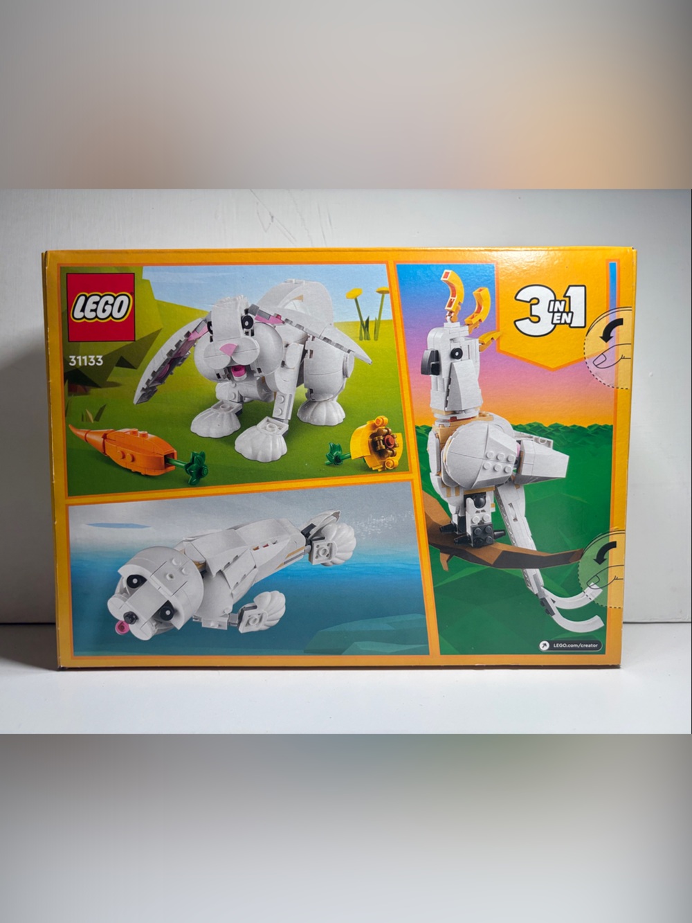 Lego Creator #3133 White Rabbit - Picture 2 of 2